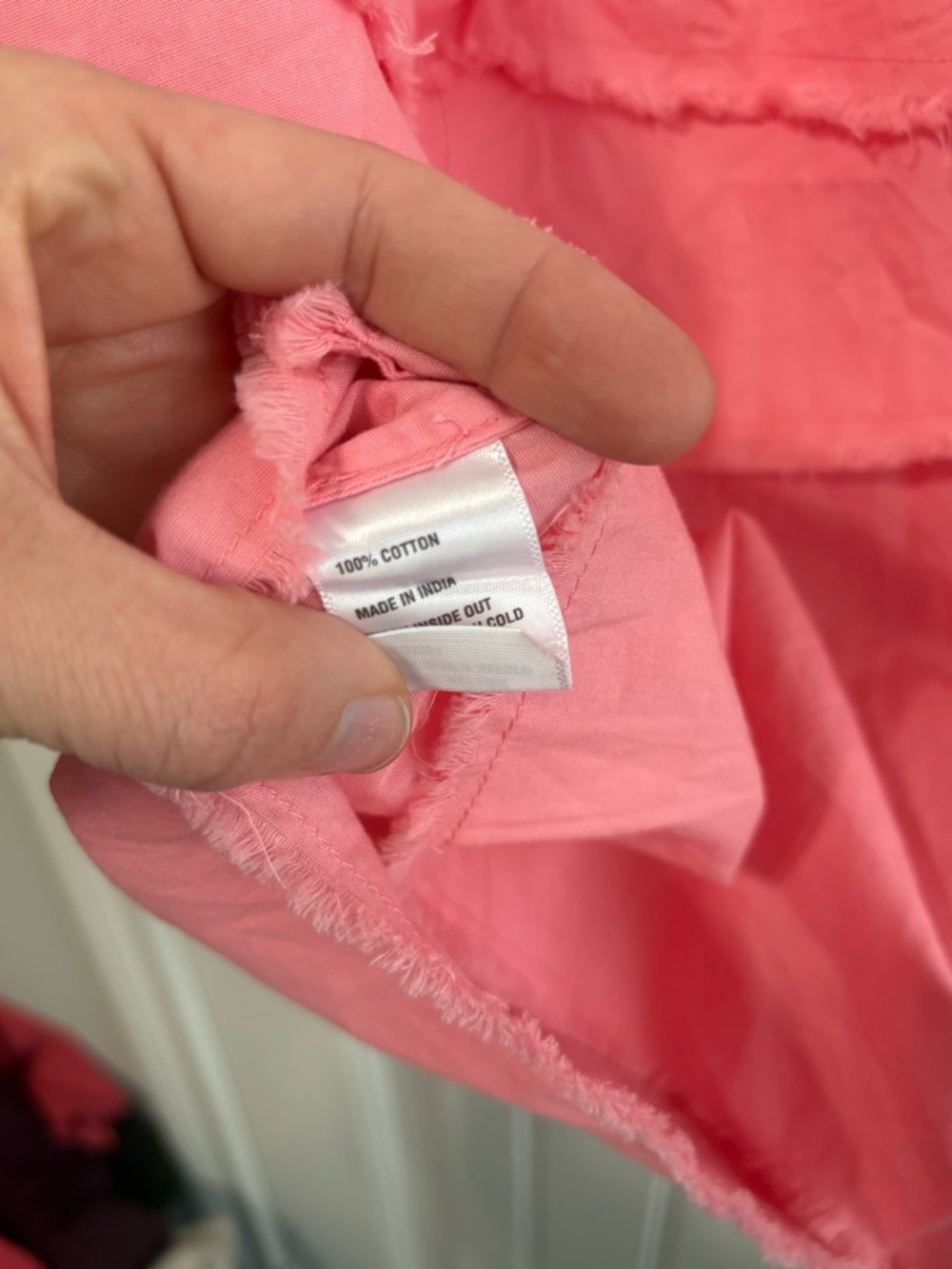 crown & ivy Coral One-Shoulder Ruffle Camisole - Picture 5 of 5